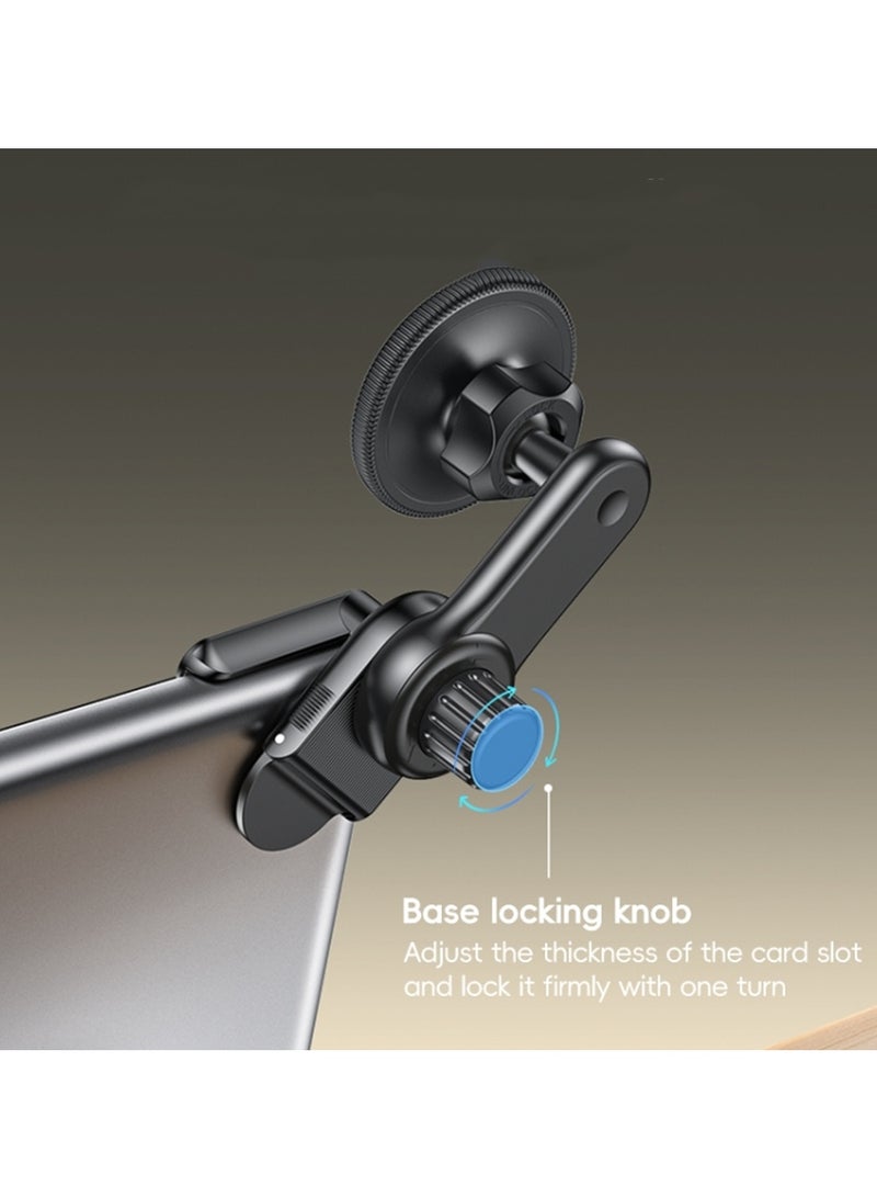 Yesido C213 Magnet Holder For Car Floating Screen iPhone 12-16 Phone Holder - Black - Image 5