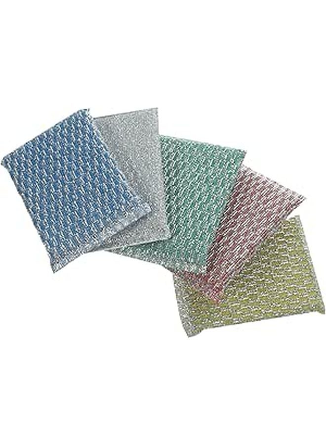 Multi Color Non Scratch Dish Sponges 20 Pack Heavy Duty Kitchen Scrubbers For Pots Bowls - Image 1