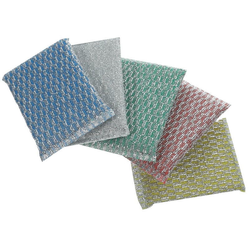 Multi Color Non Scratch Dish Sponges 20 Pack Heavy Duty Kitchen Scrubbers For Pots Bowls - Image 2