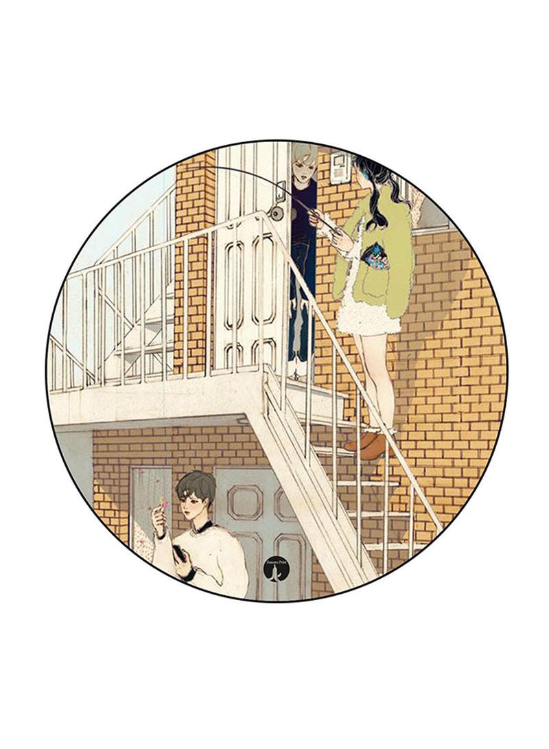 RKN Boy And Girl Printed Fridge Magnet Multicolour - Image 2