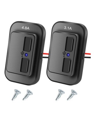 USB Outlet, RV USB Outlet Car Charger, RV Dual USB Port Female Panel Mount for Cars Bus Boat Automotive Marine ATV Truck Golf Cart - pzsku/Z654F8BA9DE843CC5D37CZ/45/_/1713513766/24c58e19-089d-4475-b4cf-fdb1ff3b061e