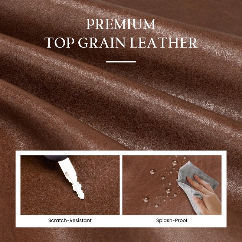 befen Genuine Leather Purses for Women Small Crossbody Purse with Built in RFID Wallet Soft Real Leather Cross Body Bags Brown Shoulder Bag with Adjustable Strap Trendy Handbag for Trave L& Daily - Image 5