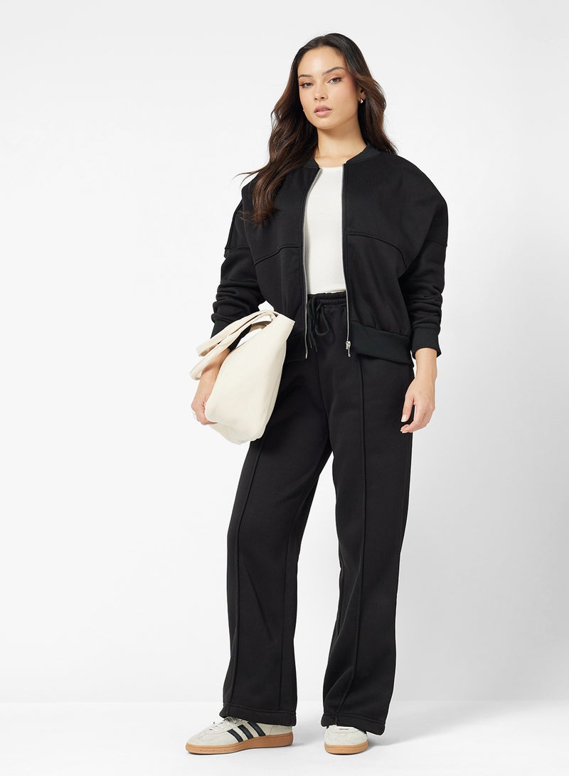 Ginger Basics Hooded Zip Up Fleece Tracksuit - Image 5