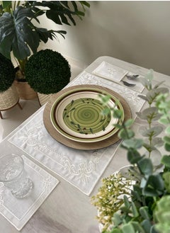 Generic 3 Pieces Linen Dining Table Runner Set  - Image 3