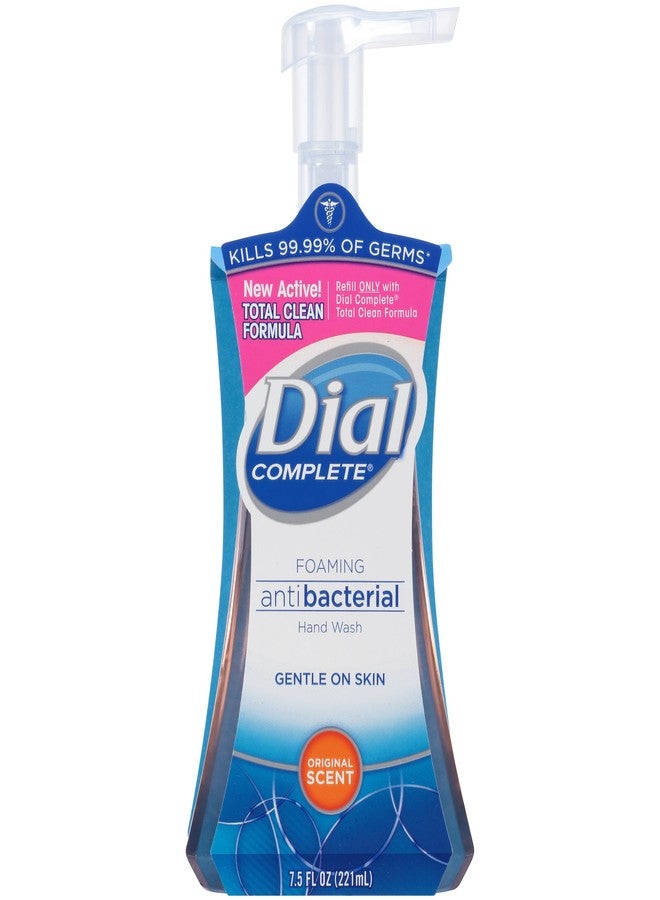 Dial Complete Antibacterial Foaming Hand Wash, Original, 7.5 Fluid Ounces - Image 1