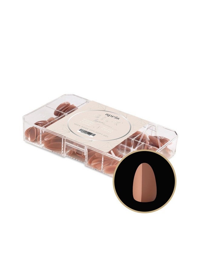 Apres Apres Neutrals Gel-X Imani Box Of Nail Tips, 11 Sizes 00-9, Soft Gel Tip Box (150Pcs) (Natural Almond Extra Short, 150)  - Image 1
