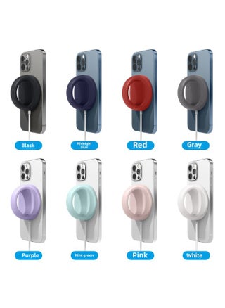 Suitable For Apple Magsafe Wire Charger Protective Case Bracket Silicone Case For Iphone Universal Dustproof-Color:Midnight Blue - pzsku/Z654FAD671EB7F6EF39FEZ/45/1746210187/75d923e7-6400-43a6-b703-f85804c4b011