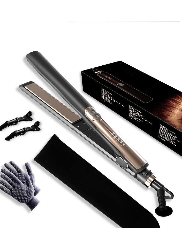 Professional Hair Curling and Straightening Tool Household Hair Curler Hair Straightener - Image 1