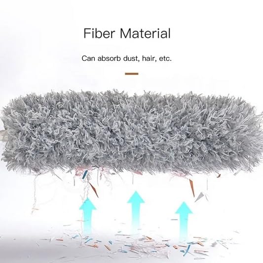 ZUNBELLA Microfiber Duster for Home CleaningWall Cleaning mop with Long HandleCeiling Fan Cleaner and DusterHome ProductsMicrofiber DusterFan Ceiling HandleWall Cleaner Brush Long Handle 45842 - Image 5