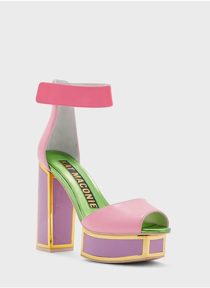 Kat Maconie Multi Strap High Heel Sandals