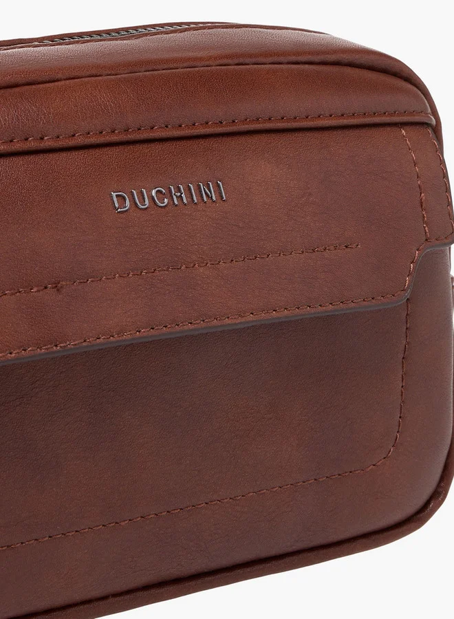 دوتشيني Solid Pouch with Zip Closure