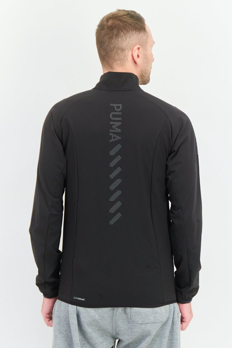 PUMA Men Sportswear Fit Long Sleeve Running Jacket, Black - Image 3