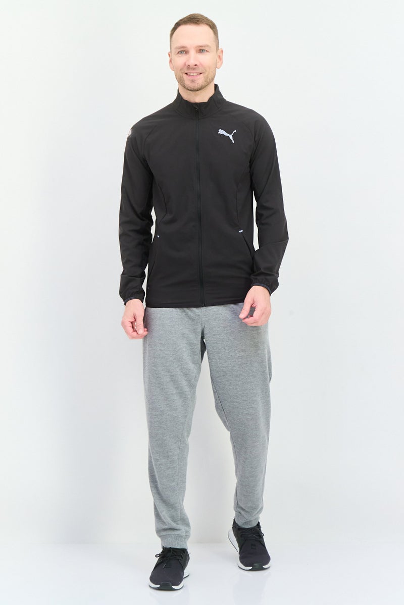 PUMA Men Sportswear Fit Long Sleeve Running Jacket, Black - Image 4