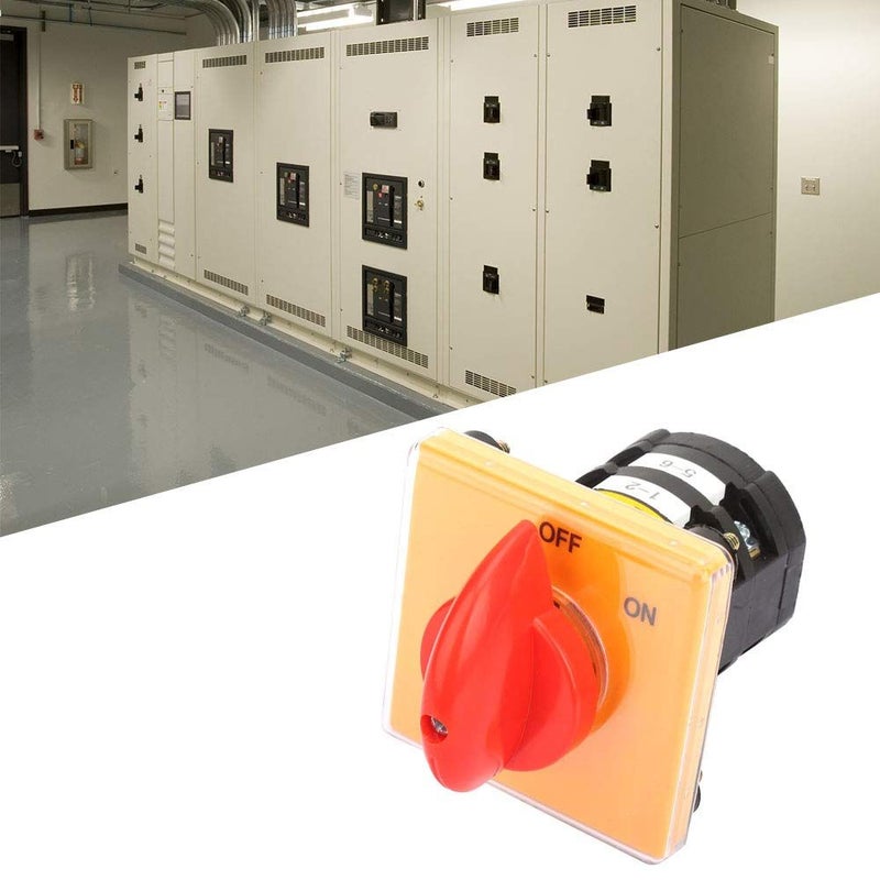 Rotary Cam Changeover Switch 380V 25A 2 Position Selector Latching Switch JYW29B25 2 - Image 3