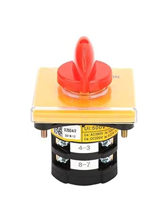 Rotary Cam Changeover Switch 380V 25A 2 Position Selector Latching Switch JYW29B25 2 - Image 1