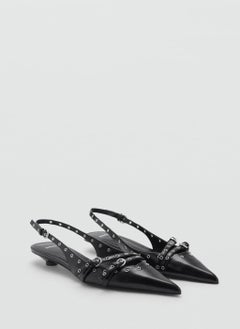 MANGO Die-Cut Kitten Shoes  - Image 2