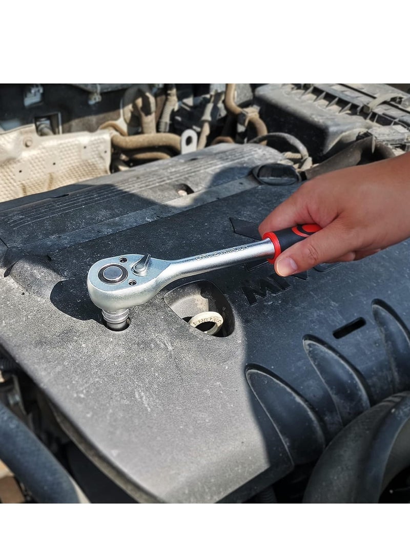ABBASALI Ratchet Handle 1/2 For All Types Of Short & Deep Sockets Used In Garage  - Image 4