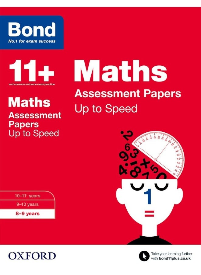 Bond 11+: Maths: Up to Speed Papers: 8-9 years  - Image 1