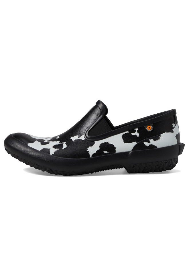BOGS Patch Slip-On - Cow Black/White 9 B (M) - Image 4