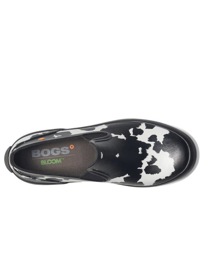 BOGS Patch Slip-On - Cow Black/White 9 B (M) - Image 2