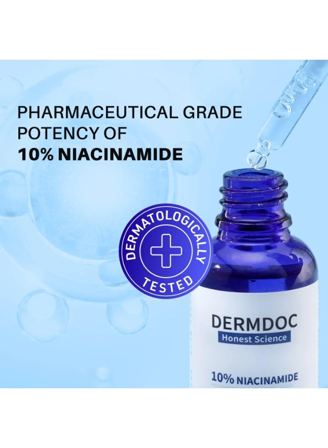DermDoc Skin Glow Pack of Two Serum – Glycolic acid serum(15ml) & Niacinamide Brightening Serum (15ml) | Pore Cleansing | Fragrance-Free | Oily Skin & Glow Formula - Image 4