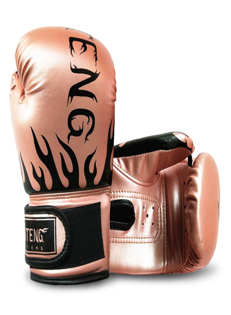 SUTENG Children Boxing Gloves Kids Kick Boxing Training Gloves Youth Muay Thai Punching Bag Mitts Boxing Practice Equipment for Punch Bag Sack Boxing Pads Age 8 to 14 Years Old - Image 1