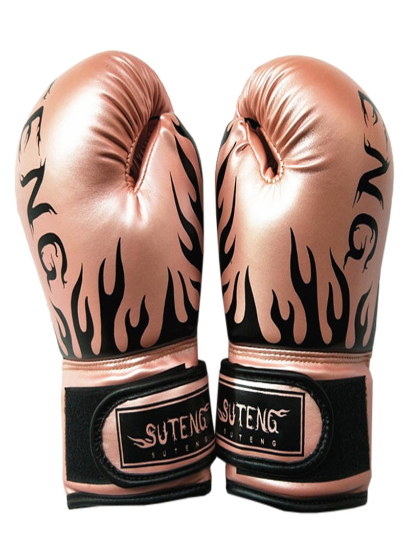 SUTENG Children Boxing Gloves Kids Kick Boxing Training Gloves Youth Muay Thai Punching Bag Mitts Boxing Practice Equipment for Punch Bag Sack Boxing Pads Age 8 to 14 Years Old - Image 4