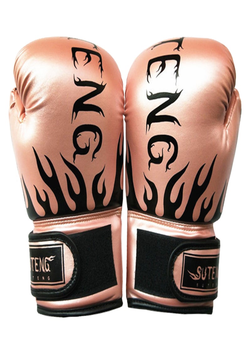 SUTENG Children Boxing Gloves Kids Kick Boxing Training Gloves Youth Muay Thai Punching Bag Mitts Boxing Practice Equipment for Punch Bag Sack Boxing Pads Age 8 to 14 Years Old - Image 5