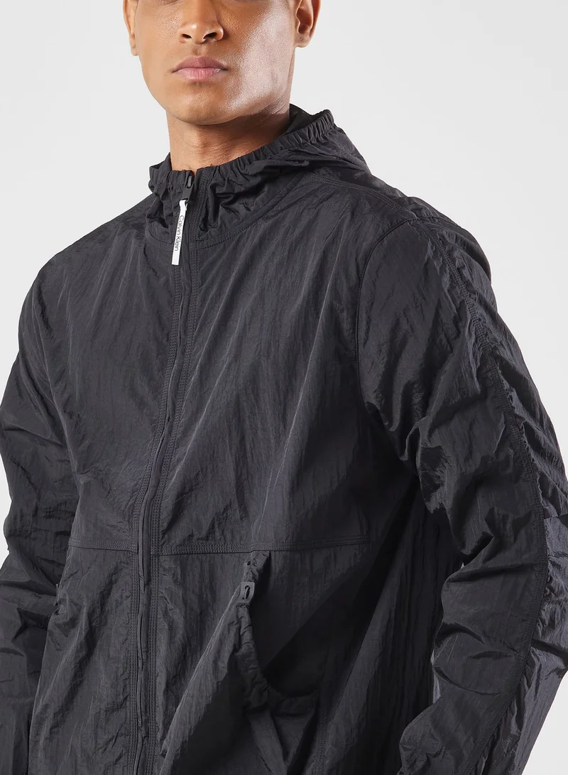 Calvin Klein Sports Logo Windbreaker Jacket