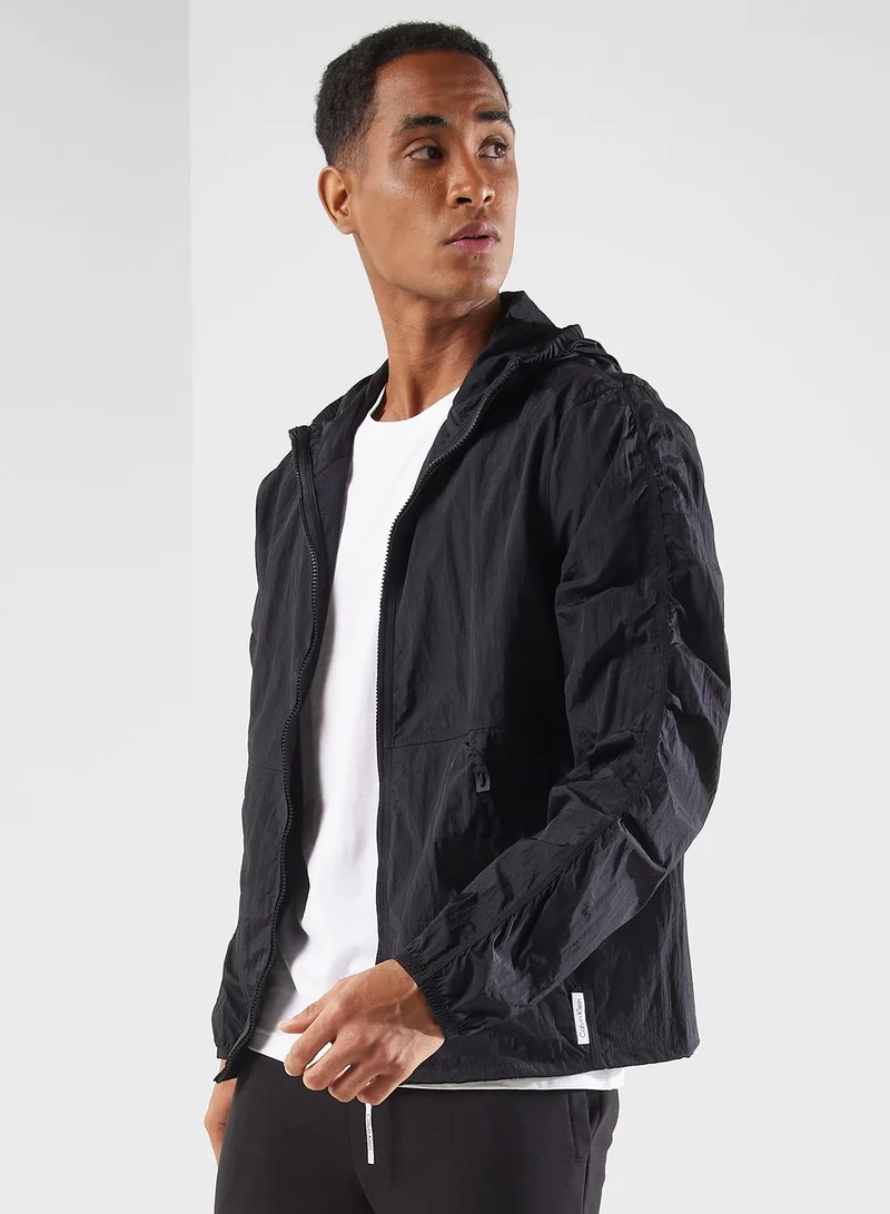 Calvin Klein Sports Logo Windbreaker Jacket