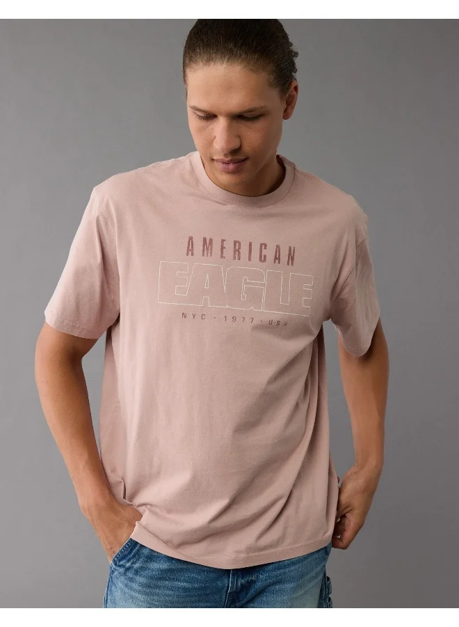 امريكان ايجل AE Logo Graphic T-Shirt