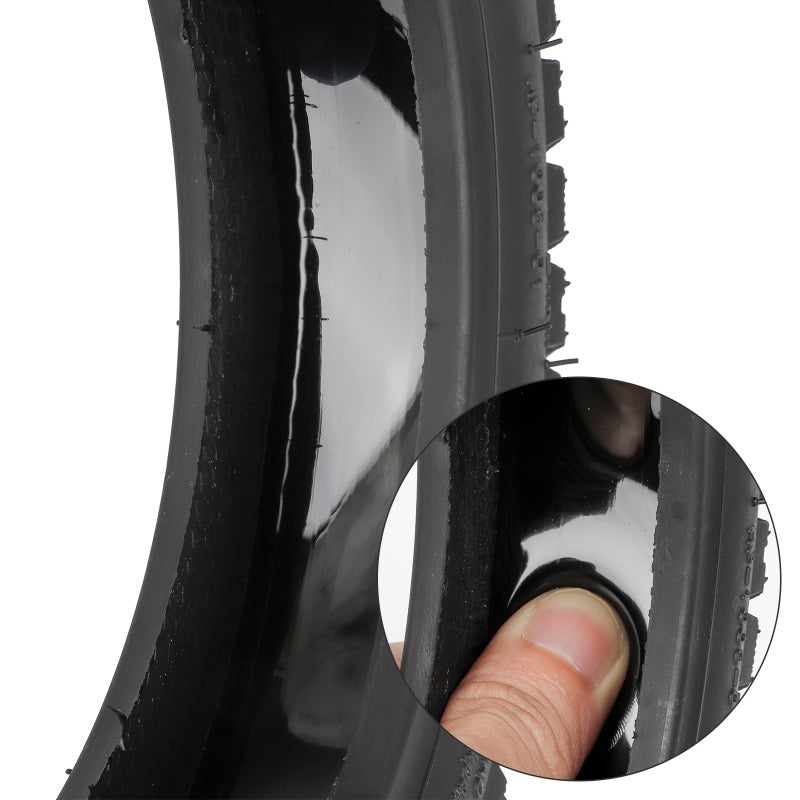 Self-Repairing Tire 10x2-6.1 Black Premium Rubber - Explosion-Proof Tubeless Tire for 10 Inch Electric Scooters Front or Rear Wheels - Image 4