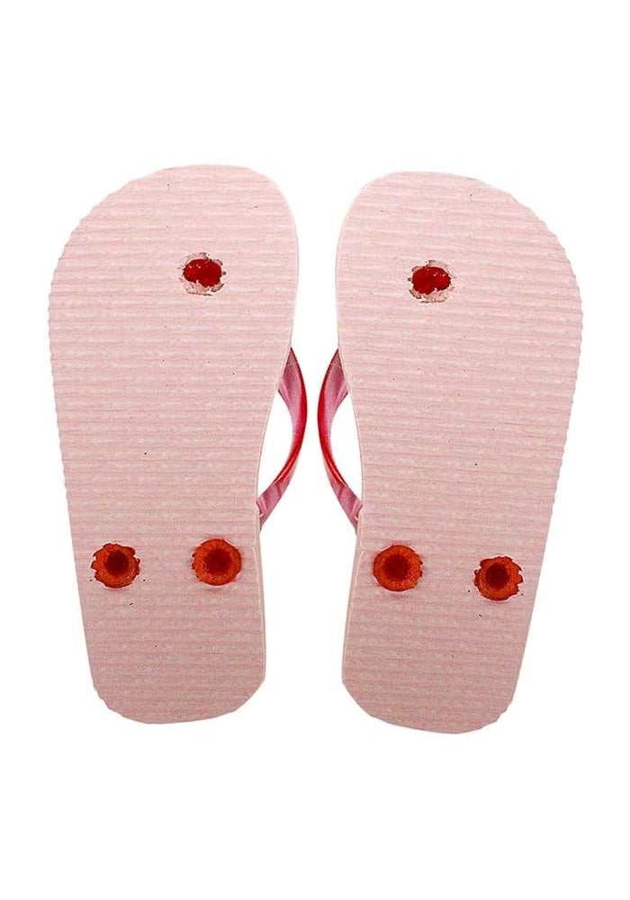 DAISO Pink Fruit-Themed Beach Sandals for Toddlers - US Size 11 (EU 28) - Image 3