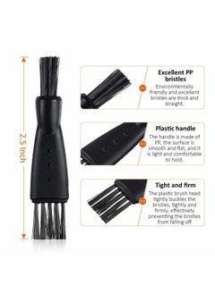 Patelai Black Double Sided Razor Trimmer Shaver Cleaning Brush Set, 8 Pieces  - Image 2