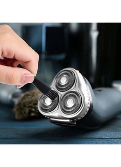Patelai Black Double Sided Razor Trimmer Shaver Cleaning Brush Set, 8 Pieces  - Image 5