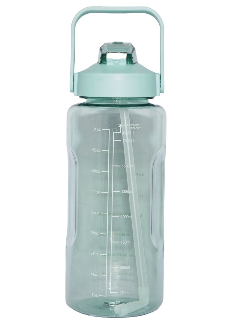 Prickly Pear Green Tracker 2L Water Bottle & Gradient Pouch Bundle  - Image 3