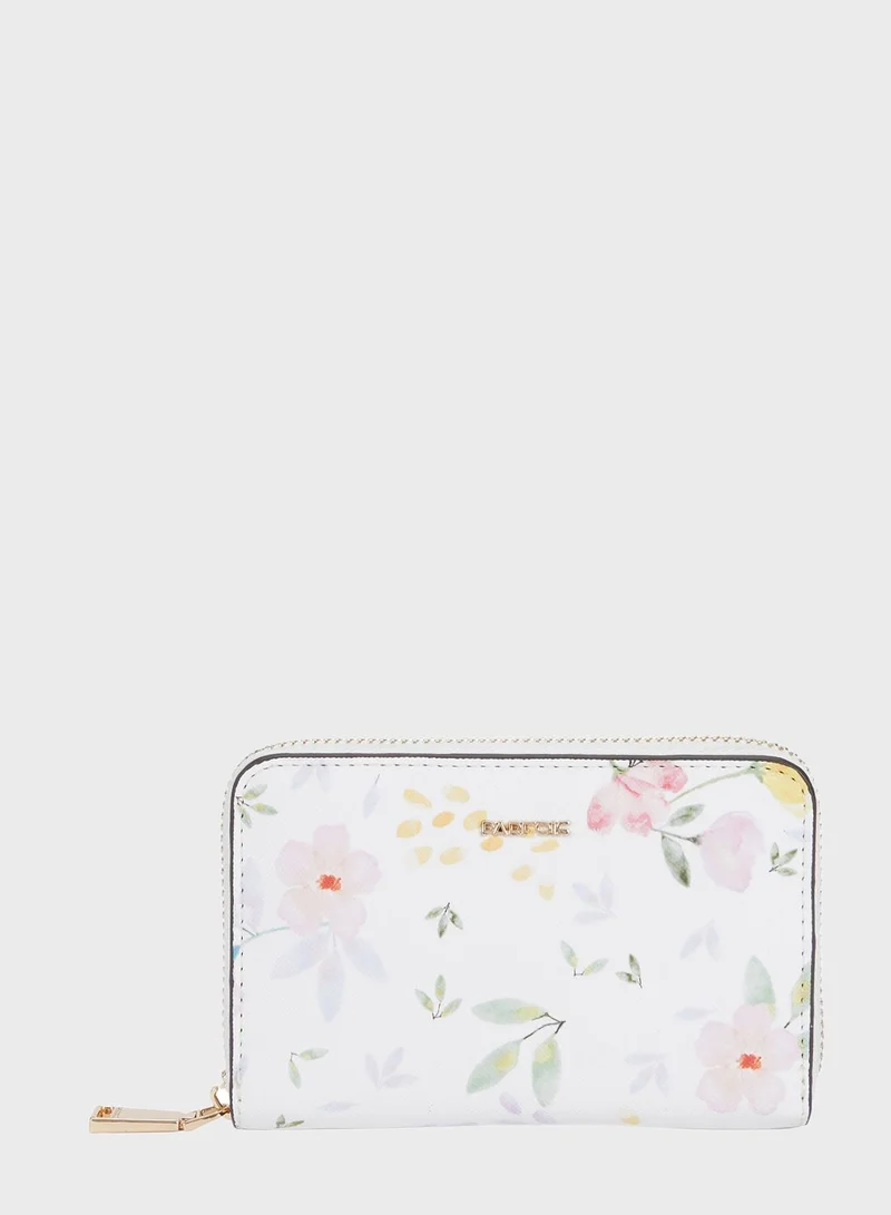 PARFOIS Basic Orchid Printed Purse