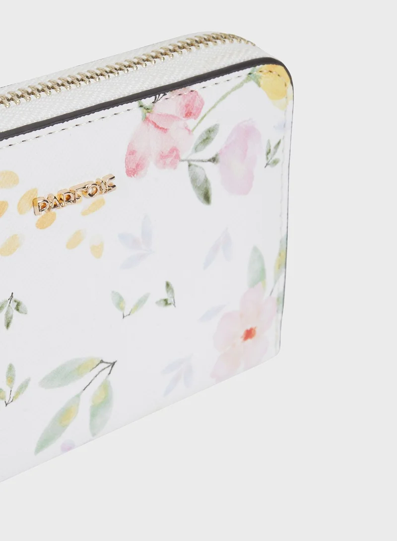 PARFOIS Basic Orchid Printed Purse