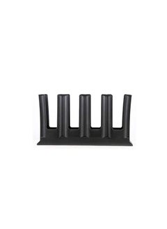 Black Plastic rack 10 cups