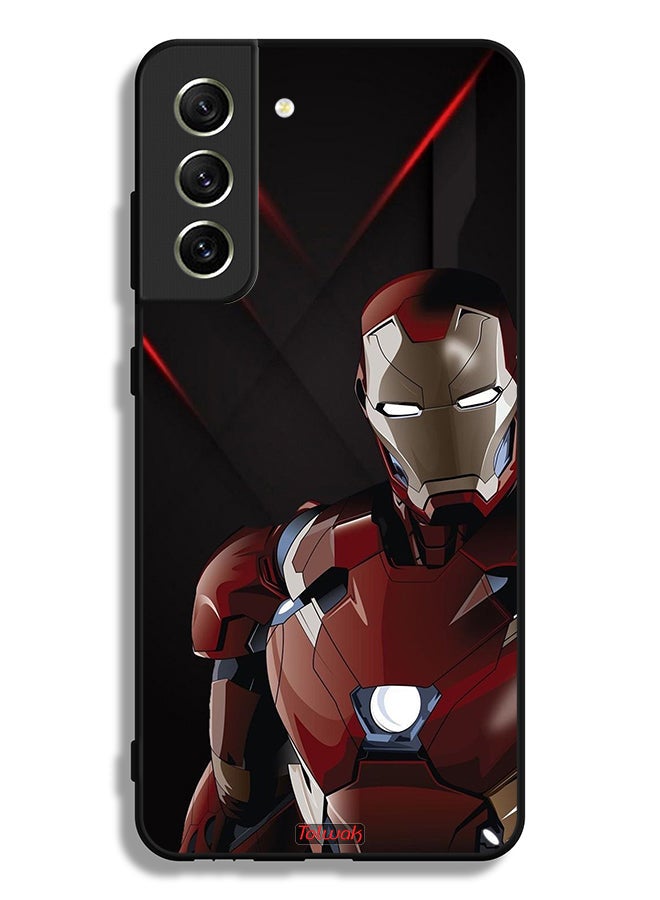 Tolwak Samsung Galaxy S21 FE 5G Protective Case Cover Iron Man - Image 3