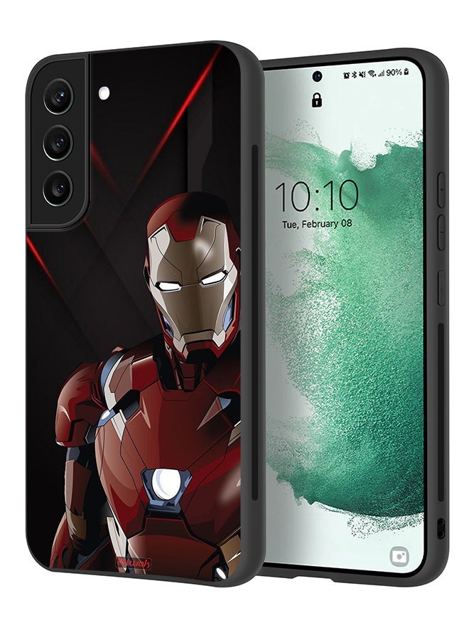 Tolwak Samsung Galaxy S21 FE 5G Protective Case Cover Iron Man - Image 1