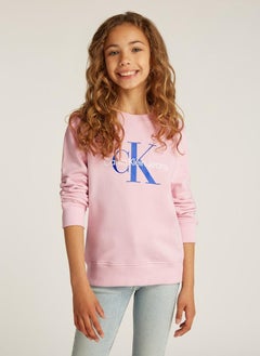 Calvin Klein Jeans Youth Graphic Logo Sweatshirt  - Image 1