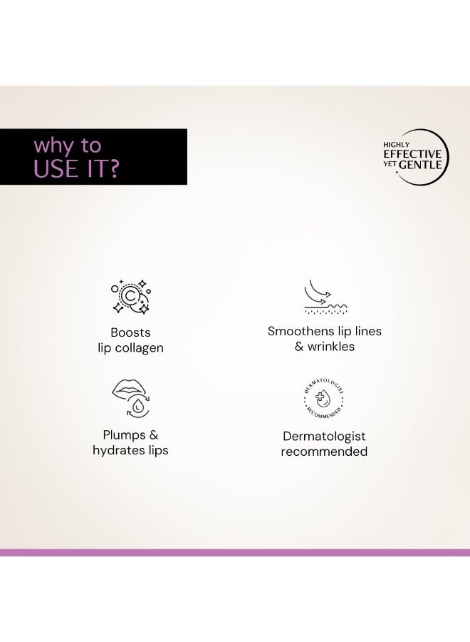 Deconstruct Lip Mask | Collagen And Peptide Lip Sleeping Mask For Dry Lips | For Women And Men | 8Gm,Clear - Image 2