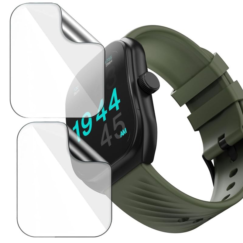 HELLOSCREEN 2-Pack | Screen Protector Guard for GOBOULT Trail | 2.01 inch | Smartwatch - Flexible & Ultrathin TPU Film, 9H Scratch Resistant, Bubble Free - Not Tempered Glass - Image 1