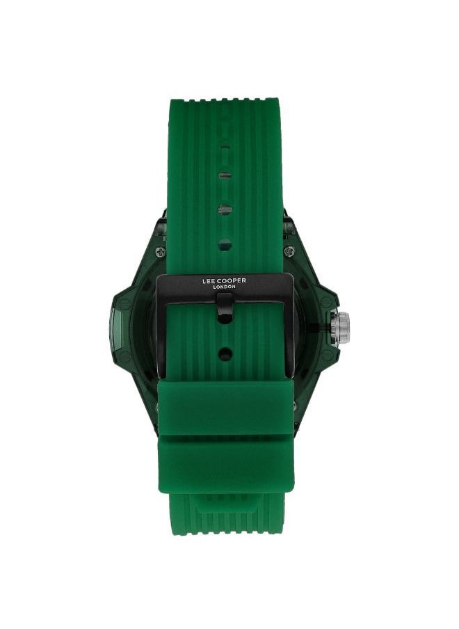 Lee Cooper Men's Multi Function Green Dial Watch - LC07975.777  - Image 3