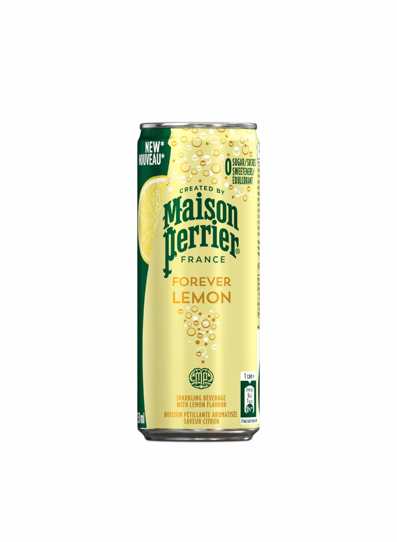 Perrier Forever Lemon Sparkling Water Can - Image 2