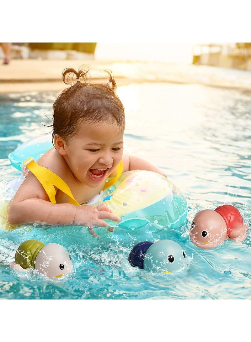 JiFENG طفل حمام & ماء لعبة , سلحفاة صغيرة , مناسبة لأنّ 1-5 سنة فتى & بنت حمام لعبة هبة - Image 4