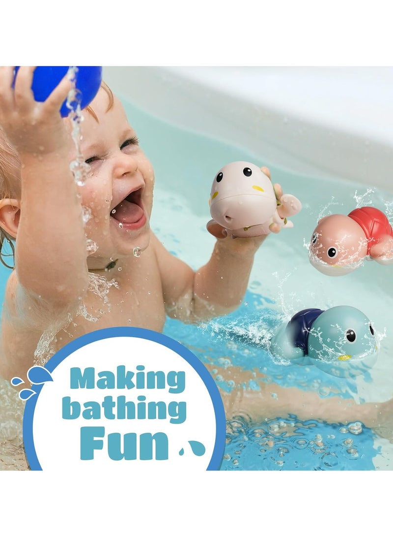 JiFENG طفل حمام & ماء لعبة , سلحفاة صغيرة , مناسبة لأنّ 1-5 سنة فتى & بنت حمام لعبة هبة - Image 5