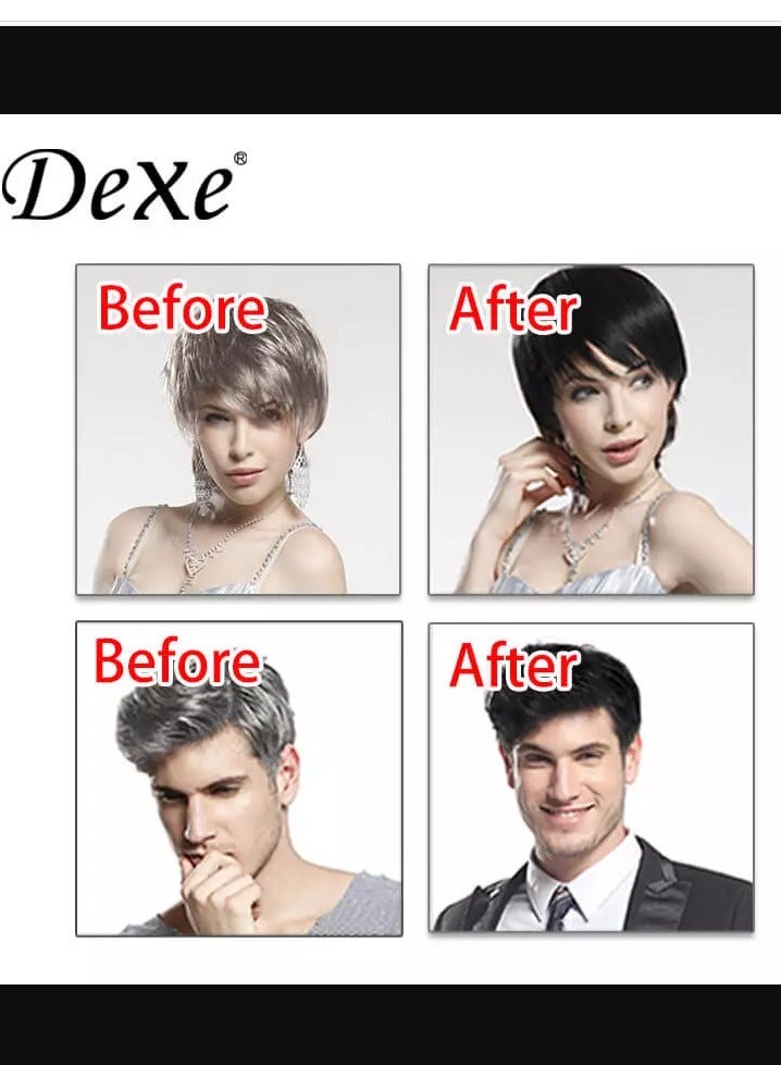 DEXE HAIR SHAMPOO FOR COLORING HAIR NATURAL BLACK  - Image 3