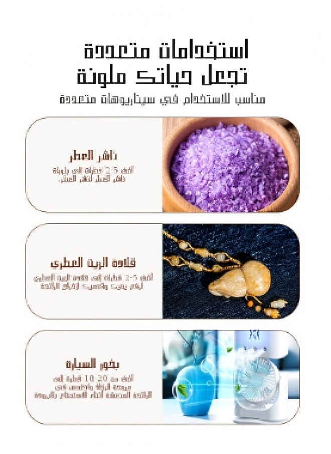 Essential Oils 6 Blends Set, Perfect for Humidifiers and Diffusers, Aromatherapy Diffuser Oils Scents, Essential Oil Kit for Home Use, Essential Oil Pack with Various Scents